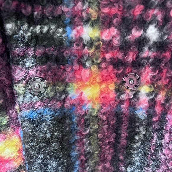 Appraris Plaid  100% Wool-Blend Jacket Womens XS NWOT Paris - Picture 9 of 13